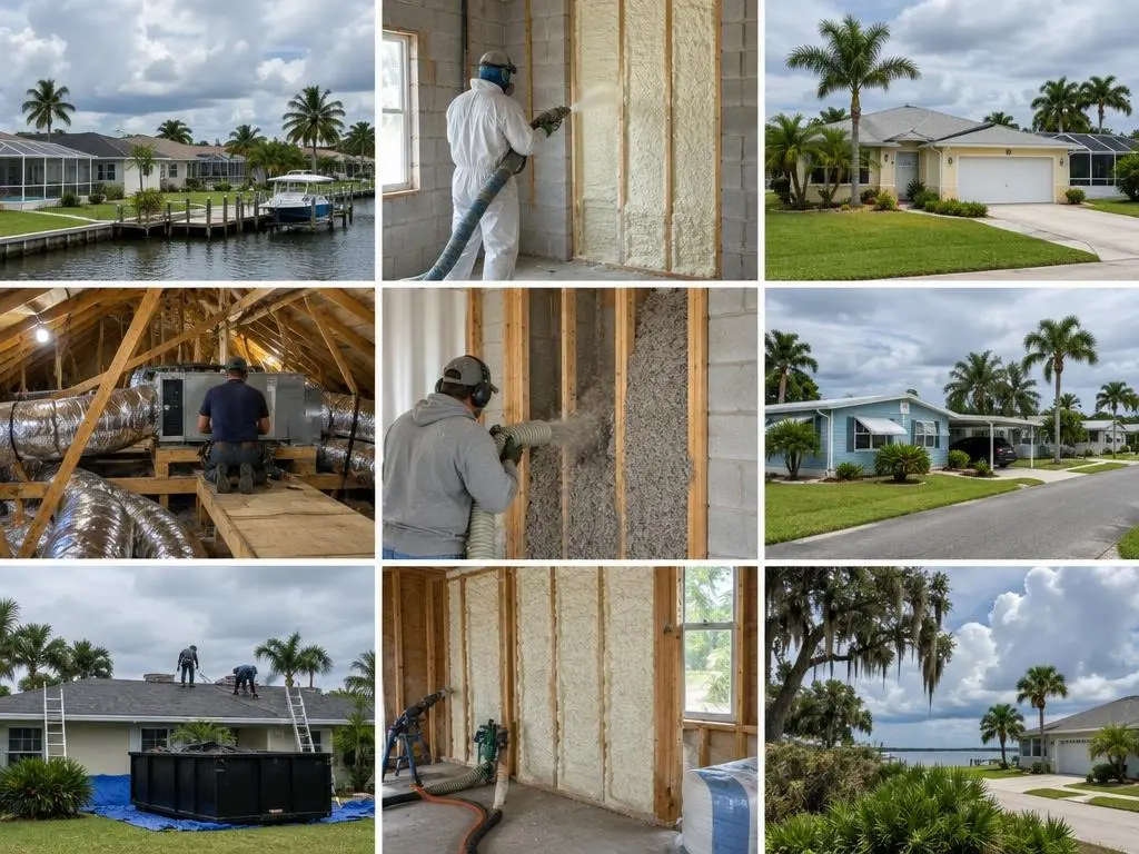 Block & Frame Wall Insulation in Port Charlotte, FL